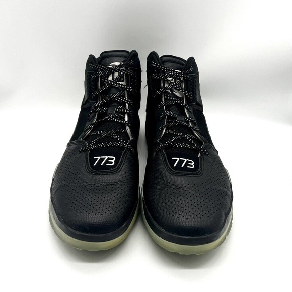 ADIDAS‎ Shies Men Size 14 D Rose 773 IV Black White Basketball D69492 Sneakers - Picture 2 of 6